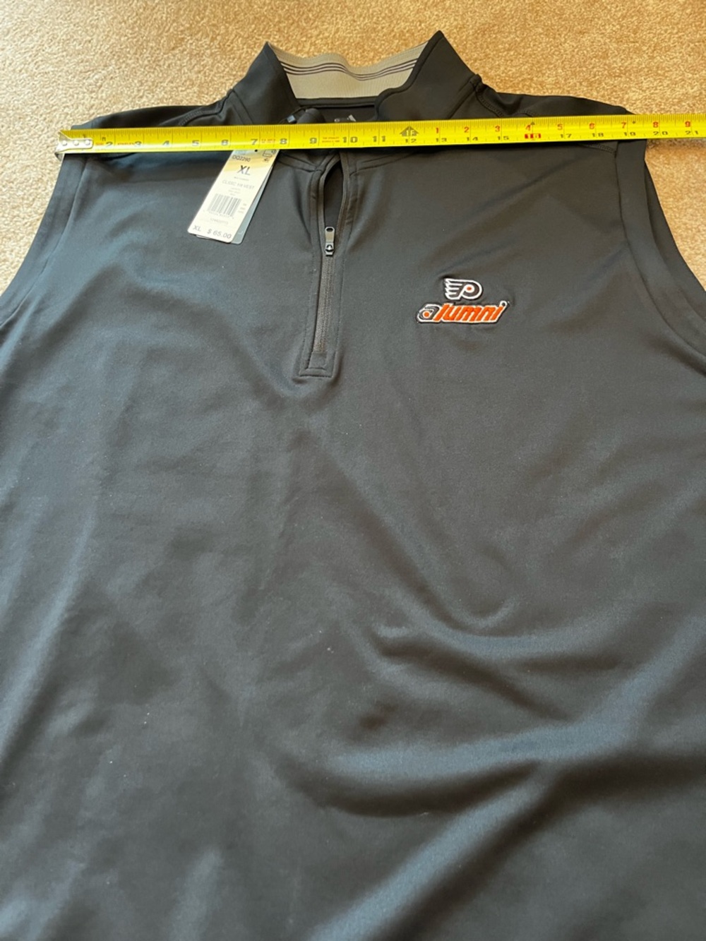 adidas Black Athletic Pullover Top - Picture 9 of 11